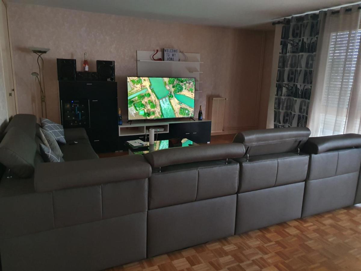 Dans Grand Appart De 113M2 Proche Paris Крей Екстер'єр фото