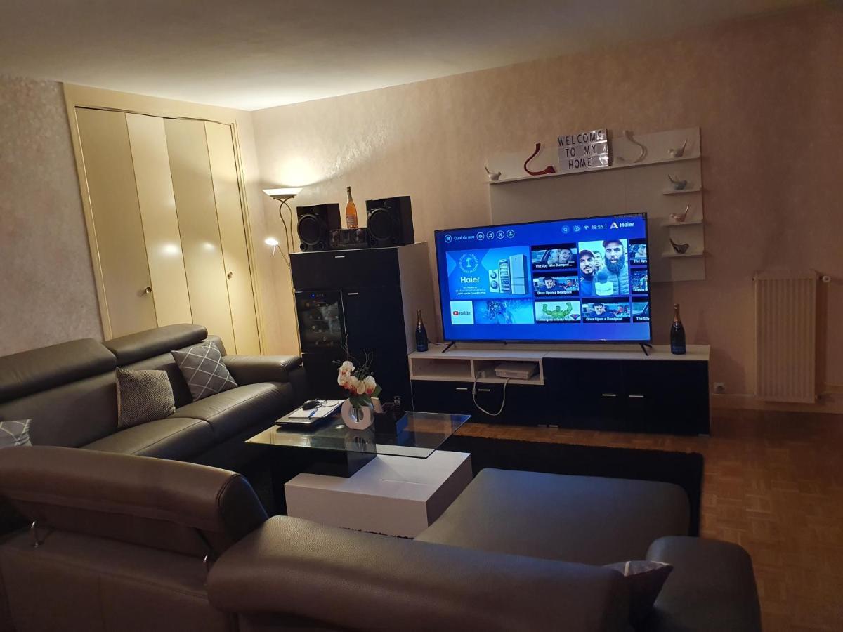 Dans Grand Appart De 113M2 Proche Paris Крей Екстер'єр фото